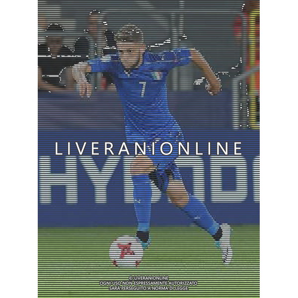 UEFA Campionato Europeo Under 21 Polonia 2017 Gruppo C Krakow (Polonia) - 18.06.2017 Danimarca-Italia Nella Foto:Domenico Berardi /Ph.Vitez-Ag. Aldo Liverani