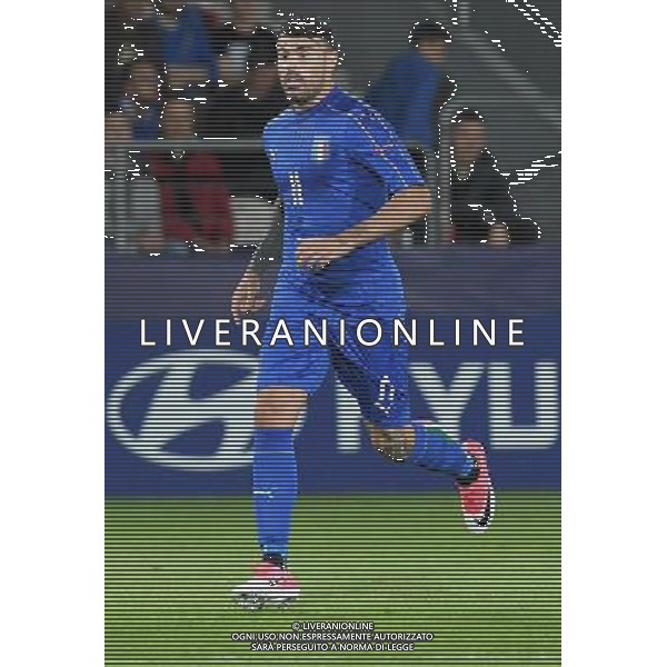 UEFA Campionato Europeo Under 21 Polonia 2017 Gruppo C Krakow (Polonia) - 18.06.2017 Danimarca-Italia Nella Foto:Andrea Petagna /Ph.Vitez-Ag. Aldo Liverani