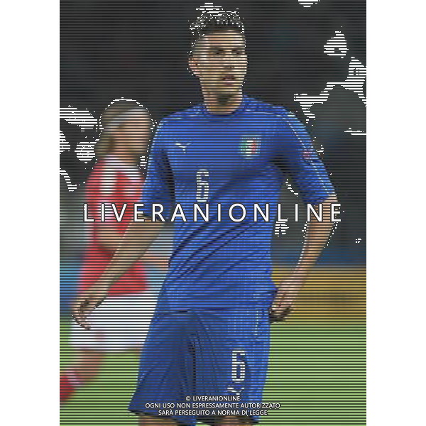 UEFA Campionato Europeo Under 21 Polonia 2017 Gruppo C Krakow (Polonia) - 18.06.2017 Danimarca-Italia Nella Foto:Lorenzo Pellegrini /Ph.Vitez-Ag. Aldo Liverani