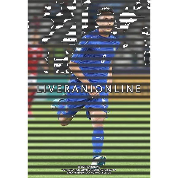 UEFA Campionato Europeo Under 21 Polonia 2017 Gruppo C Krakow (Polonia) - 18.06.2017 Danimarca-Italia Nella Foto:Lorenzo Pellegrini /Ph.Vitez-Ag. Aldo Liverani