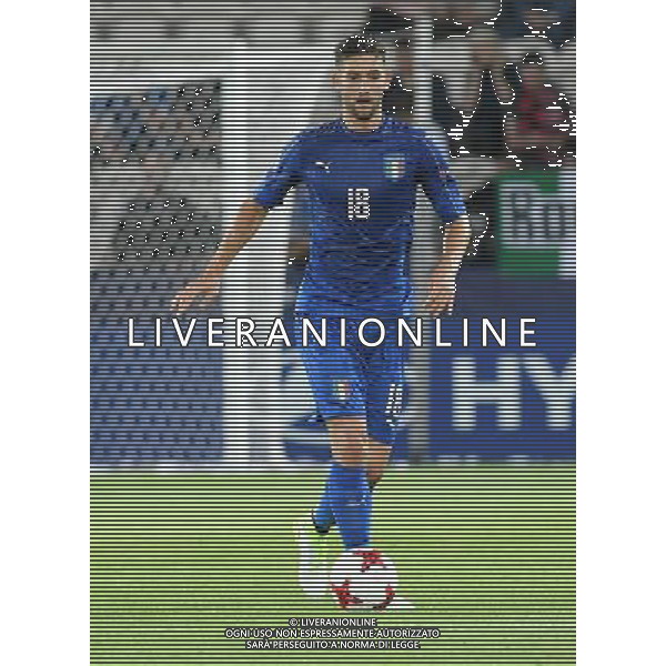 UEFA Campionato Europeo Under 21 Polonia 2017 Gruppo C Krakow (Polonia) - 18.06.2017 Danimarca-Italia Nella Foto:Roberto Gagliardini /Ph.Vitez-Ag. Aldo Liverani