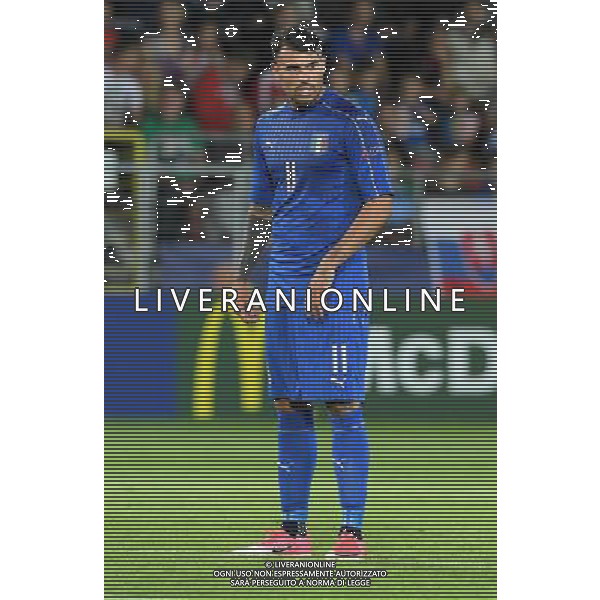 UEFA Campionato Europeo Under 21 Polonia 2017 Gruppo C Krakow (Polonia) - 18.06.2017 Danimarca-Italia Nella Foto:Andrea Petagna /Ph.Vitez-Ag. Aldo Liverani