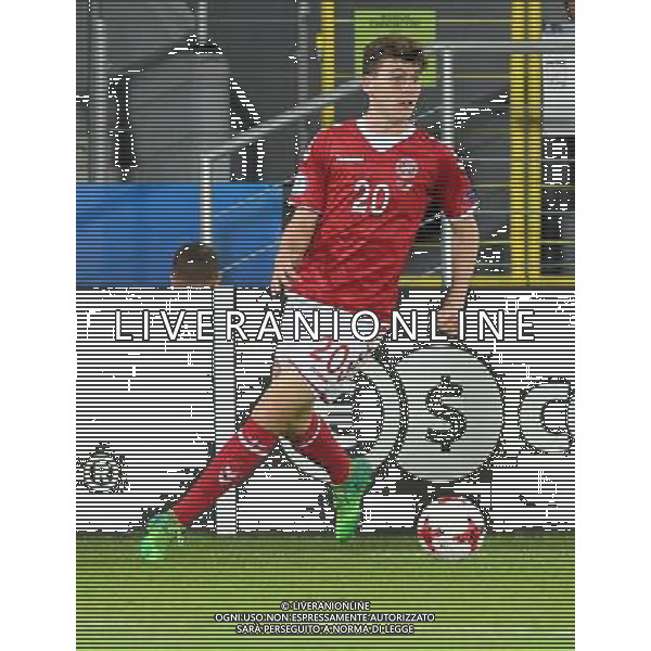 UEFA Campionato Europeo Under 21 Polonia 2017 Gruppo C Krakow (Polonia) - 18.06.2017 Danimarca-Italia Nella Foto:Jacob Rasmussen /Ph.Vitez-Ag. Aldo Liverani