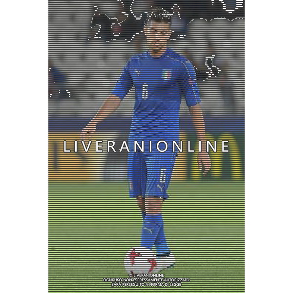 UEFA Campionato Europeo Under 21 Polonia 2017 Gruppo C Krakow (Polonia) - 18.06.2017 Danimarca-Italia Nella Foto:Lorenzo Pellegrini /Ph.Vitez-Ag. Aldo Liverani