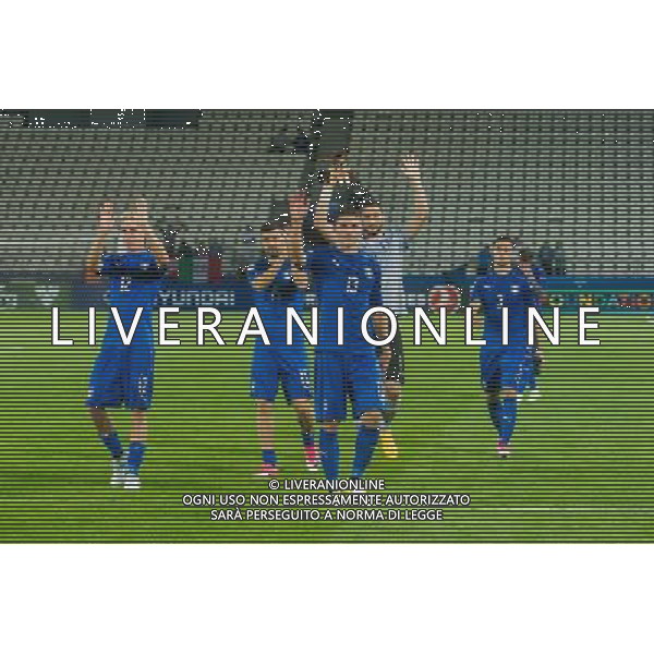 KRAKOW 18.06.2017 MECZ GRUPA C MISTRZOSTWA EUROPY U-21 W PILCE NOZNEJ 2017: DANIA - WLOCHY --- 2017 UEFA EUROPEAN U21 CHAMPIONSHIP MATCH: DENMARK - ITALY NZ GIANLUIGI DONNARUMMA WOLCHY ITALY ANDREA CONTI WOLCHY ITALY MARCO BENASSI WOLCHY ITALY MATTIA CALDARA WOLCHY ITALY FEDERICO BERNARDESCHI WOLCHY ITALY RADOSC ZWYCIESTWO FOT LUKASZ KRAJEWSKI / FOKUSMEDIA. / NEWSPIX.PL --- Newspix.pl AG ALDO LIVERANI SAS *** Local Caption *** www.newspix.pl mail us: info@newspix.pl call us: 0048 022 23 22 222 --- Polish Picture Agency by Ringier Axel Springer Poland
