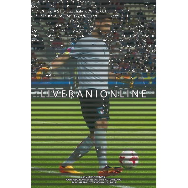 KRAKOW 18.06.2017 MECZ GRUPA C MISTRZOSTWA EUROPY U-21 W PILCE NOZNEJ 2017: DANIA - WLOCHY --- 2017 UEFA EUROPEAN U21 CHAMPIONSHIP MATCH: DENMARK - ITALY NZ GIANLUIGI DONNARUMMA WOLCHY ITALY FOT LUKASZ KRAJEWSKI / FOKUSMEDIA. / NEWSPIX.PL --- Newspix.pl AG ALDO LIVERANI SAS *** Local Caption *** www.newspix.pl mail us: info@newspix.pl call us: 0048 022 23 22 222 --- Polish Picture Agency by Ringier Axel Springer Poland