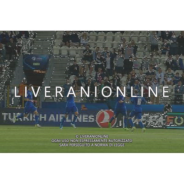KRAKOW 18.06.2017 MECZ GRUPA C MISTRZOSTWA EUROPY U-21 W PILCE NOZNEJ 2017: DANIA - WLOCHY --- 2017 UEFA EUROPEAN U21 CHAMPIONSHIP MATCH: DENMARK - ITALY NZ ANDREA PETAGNA WOLCHY ITALY RADOSC GOL GOAL MATTIA CALDARA WOLCHY ITALY FEDERICO BERNARDESCHI WOLCHY ITALY FOT LUKASZ KRAJEWSKI / FOKUSMEDIA. / NEWSPIX.PL --- Newspix.pl AG ALDO LIVERANI SAS *** Local Caption *** www.newspix.pl mail us: info@newspix.pl call us: 0048 022 23 22 222 --- Polish Picture Agency by Ringier Axel Springer Poland
