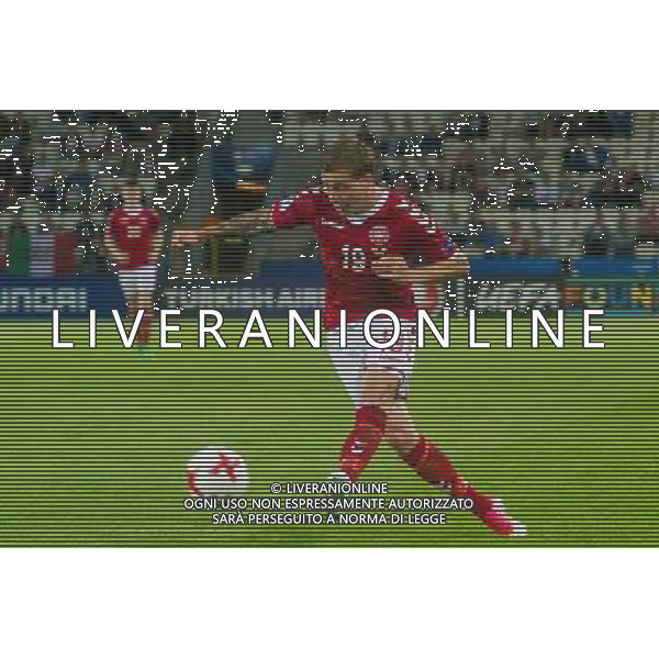KRAKOW 18.06.2017 MECZ GRUPA C MISTRZOSTWA EUROPY U-21 W PILCE NOZNEJ 2017: DANIA - WLOCHY --- 2017 UEFA EUROPEAN U21 CHAMPIONSHIP MATCH: DENMARK - ITALY NZ FREDERIK BORSTING DANIA DENMARK FOT LUKASZ KRAJEWSKI / FOKUSMEDIA. / NEWSPIX.PL --- Newspix.pl AG ALDO LIVERANI SAS *** Local Caption *** www.newspix.pl mail us: info@newspix.pl call us: 0048 022 23 22 222 --- Polish Picture Agency by Ringier Axel Springer Poland