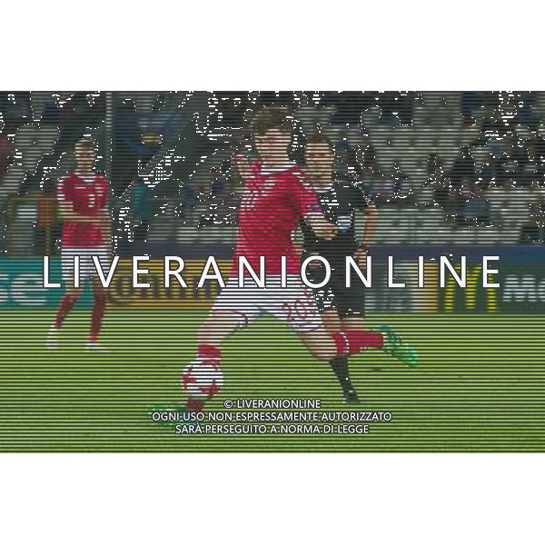 KRAKOW 18.06.2017 MECZ GRUPA C MISTRZOSTWA EUROPY U-21 W PILCE NOZNEJ 2017: DANIA - WLOCHY --- 2017 UEFA EUROPEAN U21 CHAMPIONSHIP MATCH: DENMARK - ITALY NZ JACOB RASMUSSEN DANIA DENMARK FOT LUKASZ KRAJEWSKI / FOKUSMEDIA. / NEWSPIX.PL --- Newspix.pl AG ALDO LIVERANI SAS *** Local Caption *** www.newspix.pl mail us: info@newspix.pl call us: 0048 022 23 22 222 --- Polish Picture Agency by Ringier Axel Springer Poland