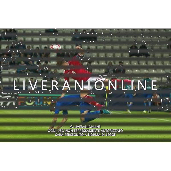 KRAKOW 18.06.2017 MECZ GRUPA C MISTRZOSTWA EUROPY U-21 W PILCE NOZNEJ 2017: DANIA - WLOCHY --- 2017 UEFA EUROPEAN U21 CHAMPIONSHIP MATCH: DENMARK - ITALY NZ LASSE VIGEN CHRISTENSEN DANIA DENMARK FOT LUKASZ KRAJEWSKI / FOKUSMEDIA. / NEWSPIX.PL --- Newspix.pl AG ALDO LIVERANI SAS *** Local Caption *** www.newspix.pl mail us: info@newspix.pl call us: 0048 022 23 22 222 --- Polish Picture Agency by Ringier Axel Springer Poland
