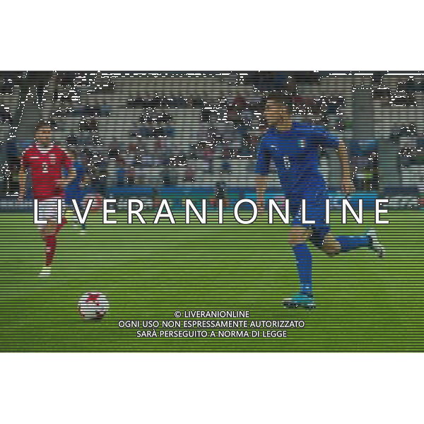 KRAKOW 18.06.2017 MECZ GRUPA C MISTRZOSTWA EUROPY U-21 W PILCE NOZNEJ 2017: DANIA - WLOCHY --- 2017 UEFA EUROPEAN U21 CHAMPIONSHIP MATCH: DENMARK - ITALY NZ LORENZO PELLEGRINI WOLCHY ITALY FOT LUKASZ KRAJEWSKI / FOKUSMEDIA. / NEWSPIX.PL --- Newspix.pl AG ALDO LIVERANI SAS *** Local Caption *** www.newspix.pl mail us: info@newspix.pl call us: 0048 022 23 22 222 --- Polish Picture Agency by Ringier Axel Springer Poland