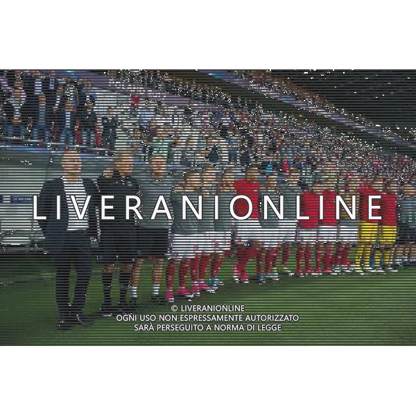 KRAKOW 18.06.2017 MECZ GRUPA C MISTRZOSTWA EUROPY U-21 W PILCE NOZNEJ 2017: DANIA - WLOCHY --- 2017 UEFA EUROPEAN U21 CHAMPIONSHIP MATCH: DENMARK - ITALY NZ NIELS FREDERIKSEN TRENER DANIA COACH DENMARK FOT LUKASZ KRAJEWSKI / FOKUSMEDIA. / NEWSPIX.PL --- Newspix.pl AG ALDO LIVERANI SAS *** Local Caption *** www.newspix.pl mail us: info@newspix.pl call us: 0048 022 23 22 222 --- Polish Picture Agency by Ringier Axel Springer Poland
