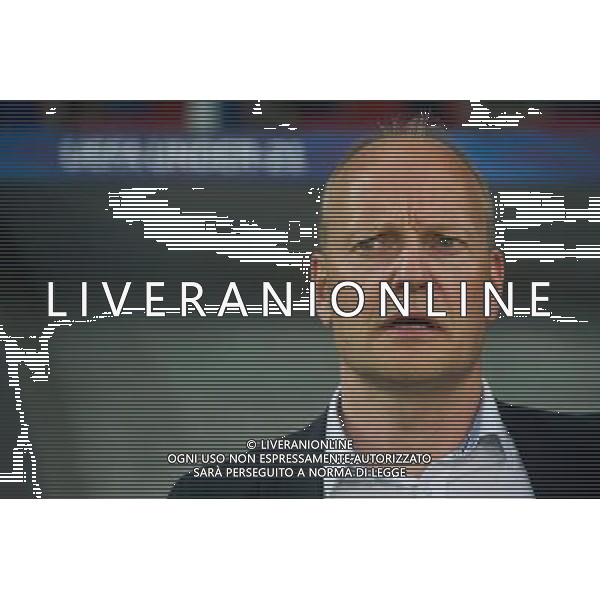 KRAKOW 18.06.2017 MECZ GRUPA C MISTRZOSTWA EUROPY U-21 W PILCE NOZNEJ 2017: DANIA - WLOCHY --- 2017 UEFA EUROPEAN U21 CHAMPIONSHIP MATCH: DENMARK - ITALY NZ NIELS FREDERIKSEN TRENER DANIA COACH DENMARK FOT LUKASZ KRAJEWSKI / FOKUSMEDIA. / NEWSPIX.PL --- Newspix.pl AG ALDO LIVERANI SAS *** Local Caption *** www.newspix.pl mail us: info@newspix.pl call us: 0048 022 23 22 222 --- Polish Picture Agency by Ringier Axel Springer Poland