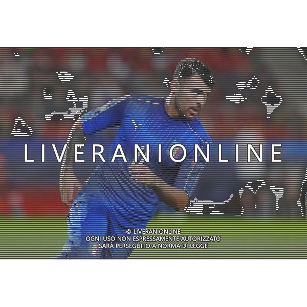 2017.06.18 Krakow Pilka Nozna Mistrzostwa Europy U21 Dania - Wlochy N/z Andrea Petagna Foto Rafal Rusek / PressFocus 2017.06.18 Krakow Football UEFA Under21 Championship Poland 2017 Denmark - Italy Andrea Petagna Credit: Rafal Rusek / PressFocus / NEWSPIX.PL --- Newspix.pl AG ALDO LIVERANI SAS *** Local Caption *** www.newspix.pl mail us: info@newspix.pl call us: 0048 022 23 22 222 --- Polish Picture Agency by Ringier Axel Springer Poland