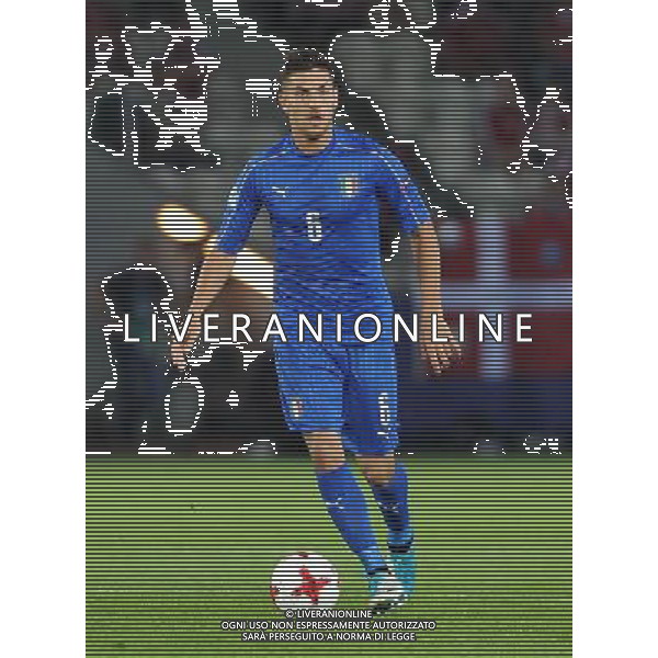 2017.06.18 Krakow Pilka Nozna Mistrzostwa Europy U21 Dania - Wlochy N/z Lorenzo Pellegrini Foto Rafal Rusek / PressFocus 2017.06.18 Krakow Football UEFA Under21 Championship Poland 2017 Denmark - Italy Lorenzo Pellegrini Credit: Rafal Rusek / PressFocus / NEWSPIX.PL --- Newspix.pl AG ALDO LIVERANI SAS *** Local Caption *** www.newspix.pl mail us: info@newspix.pl call us: 0048 022 23 22 222 --- Polish Picture Agency by Ringier Axel Springer Poland