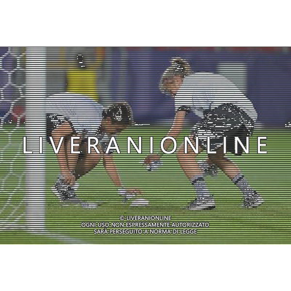 2017.06.18 Krakow Pilka Nozna Mistrzostwa Europy U21 Dania - Wlochy N/z Gianluigi Donnarumma dolar obrzucony pieniedzmi Foto Rafal Rusek / PressFocus 2017.06.18 Krakow Football UEFA Under21 Championship Poland 2017 Denmark - Italy Gianluigi Donnarumma dolar obrzucony pieniedzmi Credit: Rafal Rusek / PressFocus / NEWSPIX.PL --- Newspix.pl AG ALDO LIVERANI SAS *** Local Caption *** www.newspix.pl mail us: info@newspix.pl call us: 0048 022 23 22 222 --- Polish Picture Agency by Ringier Axel Springer Poland