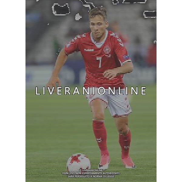 2017.06.18 Krakow Pilka Nozna Mistrzostwa Europy U21 Dania - Wlochy N/z Andrew Hjulsager Foto Rafal Rusek / PressFocus 2017.06.18 Krakow Football UEFA Under21 Championship Poland 2017 Denmark - Italy Andrew Hjulsager Credit: Rafal Rusek / PressFocus / NEWSPIX.PL --- Newspix.pl AG ALDO LIVERANI SAS *** Local Caption *** www.newspix.pl mail us: info@newspix.pl call us: 0048 022 23 22 222 --- Polish Picture Agency by Ringier Axel Springer Poland