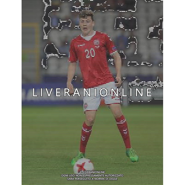 2017.06.18 Krakow Pilka Nozna Mistrzostwa Europy U21 Dania - Wlochy N/z Jacob Rasmussen Foto Rafal Rusek / PressFocus 2017.06.18 Krakow Football UEFA Under21 Championship Poland 2017 Denmark - Italy Jacob Rasmussen Credit: Rafal Rusek / PressFocus / NEWSPIX.PL --- Newspix.pl AG ALDO LIVERANI SAS *** Local Caption *** www.newspix.pl mail us: info@newspix.pl call us: 0048 022 23 22 222 --- Polish Picture Agency by Ringier Axel Springer Poland