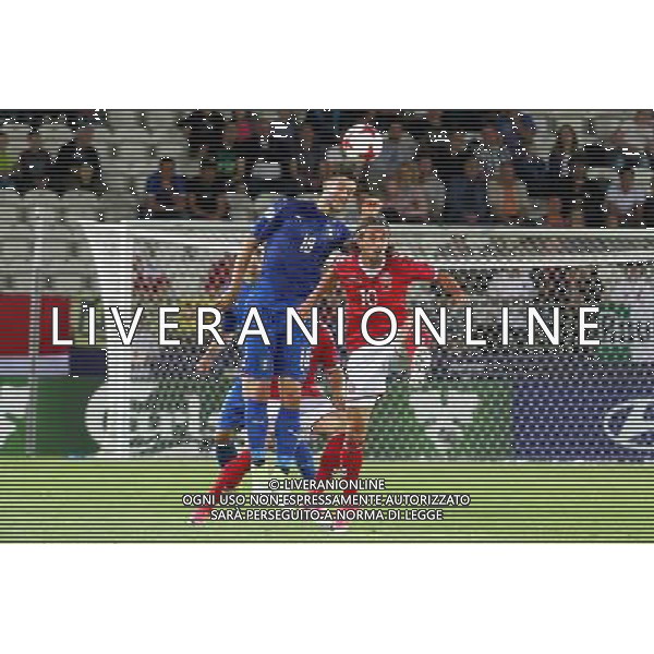 2017.06.18 Krakow , Polska Pilka nozna, Mistrzostwa Europy U-21 Dania - Wlochy N/z Roberto Gagliardini , Lucas Qvistorff Andersen Foto Krzysztof Porebski / PressFocus 2017.06.18 Krakow , Poland Football , UEFA UNDER 21 CHAMPIONSHIP POLAND 2017 Denmark - Italy Roberto Gagliardini , Lucas Qvistorff Andersen Credit: Krzysztof Porebski / PressFocus / NEWSPIX.PL --- Newspix.pl AG ALDO LIVERANI SAS *** Local Caption *** www.newspix.pl mail us: info@newspix.pl call us: 0048 022 23 22 222 --- Polish Picture Agency by Ringier Axel Springer Poland