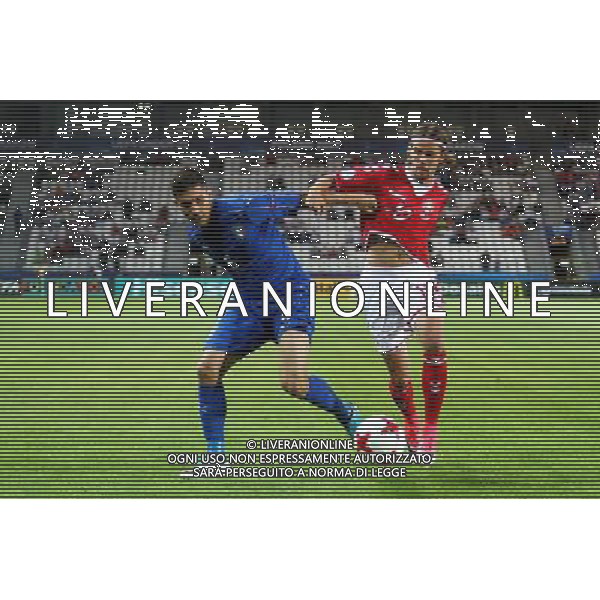 2017.06.18 Krakow , Polska Pilka nozna, Mistrzostwa Europy U-21 Dania - Wlochy N/z Lorenzo Pellegrini , Lucas Qvistorff Andersen Foto Krzysztof Porebski / PressFocus 2017.06.18 Krakow , Poland Football , UEFA UNDER 21 CHAMPIONSHIP POLAND 2017 Denmark - Italy Lorenzo Pellegrini , Lucas Qvistorff Andersen Credit: Krzysztof Porebski / PressFocus / NEWSPIX.PL --- Newspix.pl AG ALDO LIVERANI SAS *** Local Caption *** www.newspix.pl mail us: info@newspix.pl call us: 0048 022 23 22 222 --- Polish Picture Agency by Ringier Axel Springer Poland