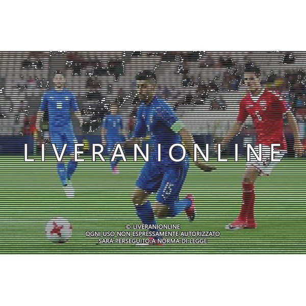 2017.06.18 Krakow , Polska Pilka nozna, Mistrzostwa Europy U-21 Dania - Wlochy N/z Marco Benassi , Christian Norgaard Foto Krzysztof Porebski / PressFocus 2017.06.18 Krakow , Poland Football , UEFA UNDER 21 CHAMPIONSHIP POLAND 2017 Denmark - Italy Marco Benassi , Christian Norgaard Credit: Krzysztof Porebski / PressFocus / NEWSPIX.PL --- Newspix.pl AG ALDO LIVERANI SAS *** Local Caption *** www.newspix.pl mail us: info@newspix.pl call us: 0048 022 23 22 222 --- Polish Picture Agency by Ringier Axel Springer Poland