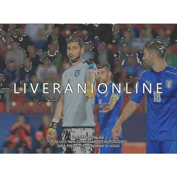 KRAKOW , 18.06.2017 EUROPEAN UNDER-21 CHAMPIONSHIP 2017 GAME DENMARK - ITALY MISTRZOSTWA EUROPY U-21 UEFA W PILCE NOZNEJ MECZ DANIA - WLOCHY N/Z. GIANLUIGI DONNARUMMA (ITA) FOTO: TOMASZ MARKOWSKI / NEWSPIX.PL --- Newspix.pl AG ALDO LIVERANI SAS *** Local Caption *** www.newspix.pl mail us: info@newspix.pl call us: 0048 022 23 22 222 --- Polish Picture Agency by Ringier Axel Springer Poland