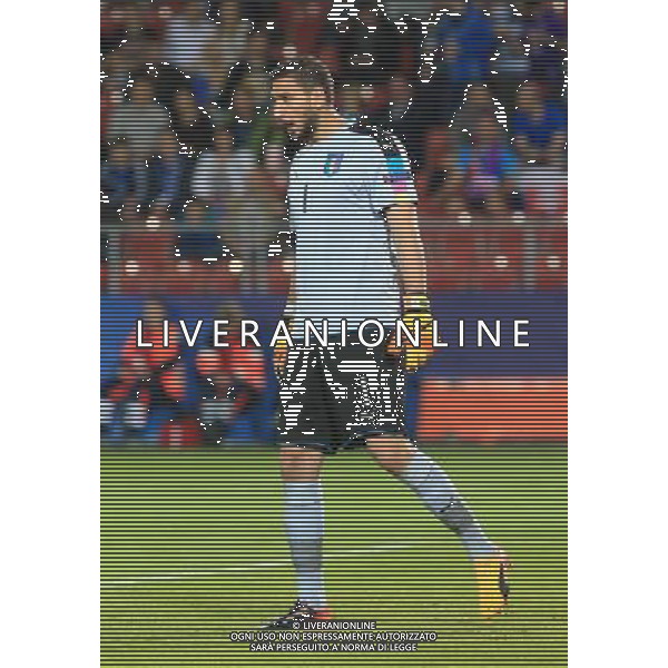 KRAKOW , 18.06.2017 EUROPEAN UNDER-21 CHAMPIONSHIP 2017 GAME DENMARK - ITALY MISTRZOSTWA EUROPY U-21 UEFA W PILCE NOZNEJ MECZ DANIA - WLOCHY N/Z. GIANLUIGI DONNARUMMA (ITA) FOTO: TOMASZ MARKOWSKI / NEWSPIX.PL --- Newspix.pl AG ALDO LIVERANI SAS *** Local Caption *** www.newspix.pl mail us: info@newspix.pl call us: 0048 022 23 22 222 --- Polish Picture Agency by Ringier Axel Springer Poland