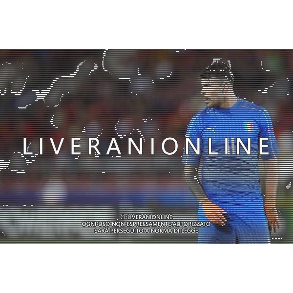 Krakow , Stadion im Jozefa Pilsudskiego 18.06.2017 Sport , Pilka nozna Reprezentacja , Kadra , U-21, Mistrzostwa Europy U21 2017 Grupa C Dania U21 - Wlochy U21 NZ Andrea Petagna ( ITA ) FOT Michal Nowak / Newspix.pl Krakow , Jozef Pilsudski\'s Stadium 18.06.2017 Sport , Football National Teams , UEFA Under-21 European Championship Poland 2017 , Group C Denmark U-21 - Italy U-21 photo by Michal Nowak / Newspix.pl --- Newspix.pl AG ALDO LIVERANI SAS *** Local Caption *** www.newspix.pl mail us: info@newspix.pl call us: 0048 022 23 22 222 --- Polish Picture Agency by Ringier Axel Springer Poland