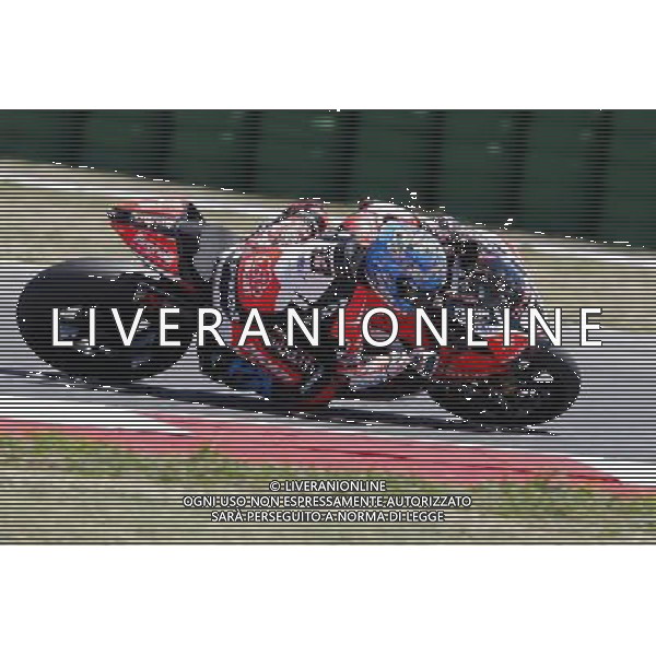 Misano - Gara 2 Campionato Mondiale Superbike 18/06/2017 nella foto: Marco Melandri (Ducati Aruba Racing) ©Claudio Zamagni/Agenzia Aldo Liverani Marco Melandri (Ducati Aruba Racing) during Race 2 Superbike World Championship Pirelli Riviera di Rimini Round at Misano World Circuit Marco Simoncelli June 18. 2017 in Misano Adriatico Photo credit by Claudio Zamagni/Aldo Liverani Photo Agency