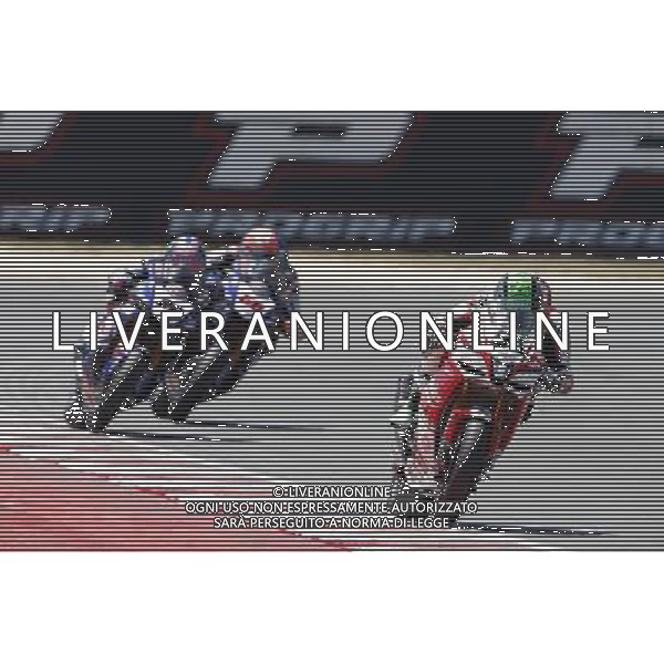 Misano - Gara 2 Campionato Mondiale Superbike 18/06/2017 nella foto: Eugene Laverty (Milwaukee Aprilia) ©Claudio Zamagni/Agenzia Aldo Liverani Eugene Laverty (Milwaukee Aprilia) during Race 2 Superbike World Championship Pirelli Riviera di Rimini Round at Misano World Circuit Marco Simoncelli June 18. 2017 in Misano Adriatico Photo credit by Claudio Zamagni/Aldo Liverani Photo Agency