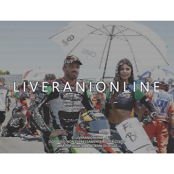 Misano - Gara 2 Campionato Mondiale Superbike 18/06/2017 nella foto: Alex De Angelis (Kawasaki Pedercini Racing) ©Claudio Zamagni/Agenzia Aldo Liverani Alex De Angelis (Kawasaki Pedercini Racing)during Race 2 Superbike World Championship Pirelli Riviera di Rimini Round at Misano World Circuit Marco Simoncelli June 18. 2017 in Misano Adriatico Photo credit by Claudio Zamagni/Aldo Liverani Photo Agency