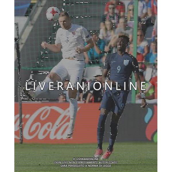 UEFA Campionato Europeo Under 21 Polonia 2017 Gruppo A Kielce (Polonia) - 19.06.2017 Slovacchia-Inghilterra Nella Foto:Milan Skriniar - Tammy Abraham /Ph.Vitez-Ag. Aldo Liverani