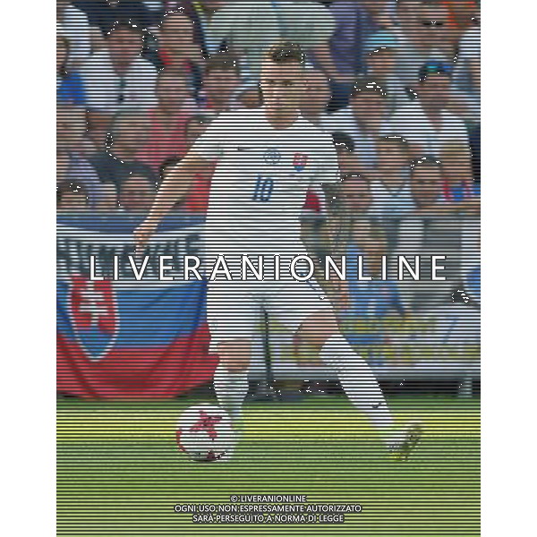 UEFA Campionato Europeo Under 21 Polonia 2017 Gruppo A Kielce (Polonia) - 19.06.2017 Slovacchia-Inghilterra Nella Foto:Albert Rusnak /Ph.Vitez-Ag. Aldo Liverani