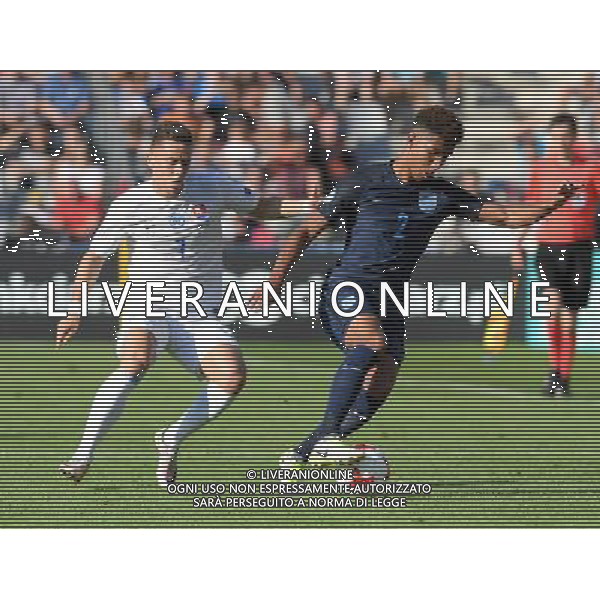 UEFA Campionato Europeo Under 21 Polonia 2017 Gruppo A Kielce (Polonia) - 19.06.2017 Slovacchia-Inghilterra Nella Foto:Mason Holgate - Jaroslav Mihalik /Ph.Vitez-Ag. Aldo Liverani