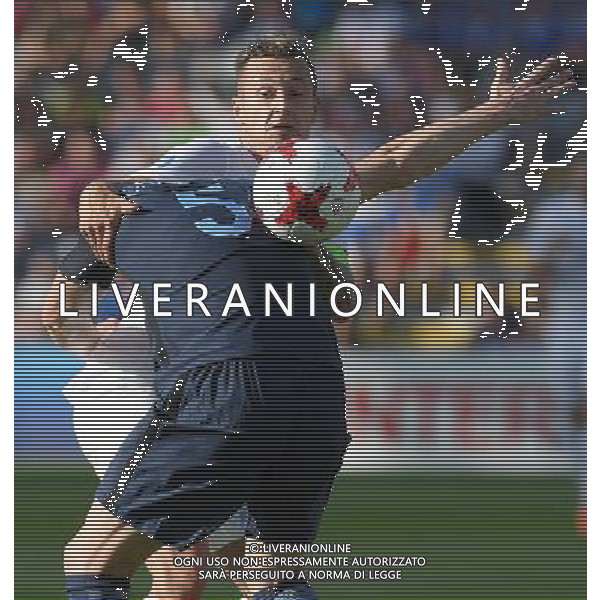 UEFA Campionato Europeo Under 21 Polonia 2017 Gruppo A Kielce (Polonia) - 19.06.2017 Slovacchia-Inghilterra Nella Foto:Adam Zrelak - Calum Chambers /Ph.Vitez-Ag. Aldo Liverani