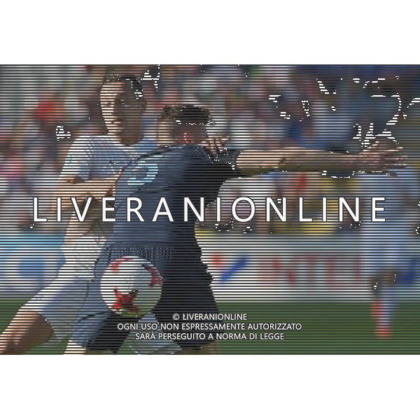 UEFA Campionato Europeo Under 21 Polonia 2017 Gruppo A Kielce (Polonia) - 19.06.2017 Slovacchia-Inghilterra Nella Foto:Adam Zrelak - Calum Chambers /Ph.Vitez-Ag. Aldo Liverani