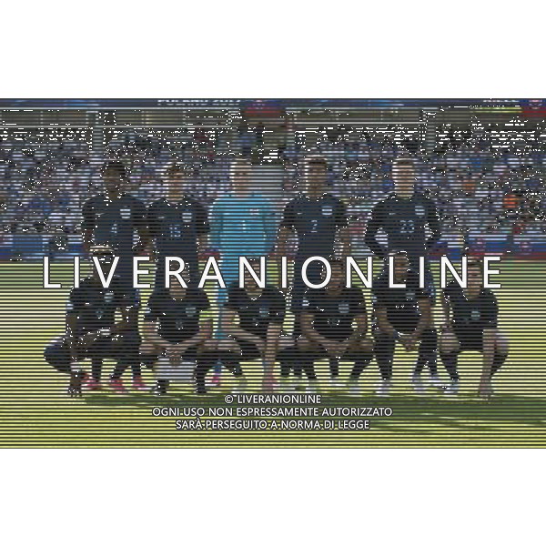 UEFA Campionato Europeo Under 21 Polonia 2017 Gruppo A Kielce (Polonia) - 19.06.2017 Slovacchia-Inghilterra Nella Foto:Inghilterra Squadra Formazione Pickford,Holgate,Chilwell,Chalobah,Chambers,Ward-Prowse,Abraham,Baker,Redmond,Swift,Mawson /Ph.Vitez-Ag. Aldo Liverani