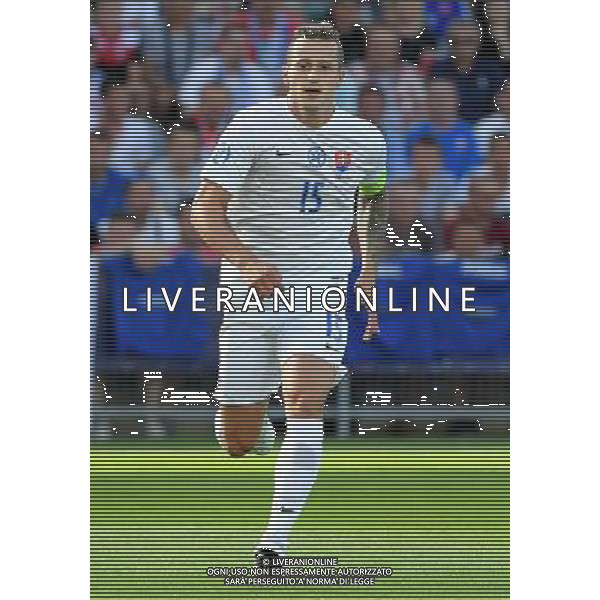 UEFA Campionato Europeo Under 21 Polonia 2017 Gruppo A Kielce (Polonia) - 19.06.2017 Slovacchia-Inghilterra Nella Foto:Adam Zrelak /Ph.Vitez-Ag. Aldo Liverani