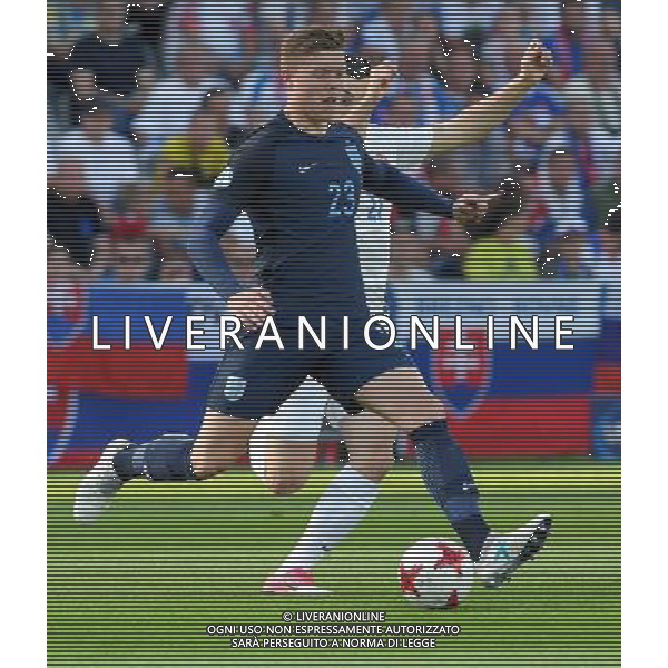 UEFA Campionato Europeo Under 21 Polonia 2017 Gruppo A Kielce (Polonia) - 19.06.2017 Slovacchia-Inghilterra Nella Foto:Alfie Mawson /Ph.Vitez-Ag. Aldo Liverani