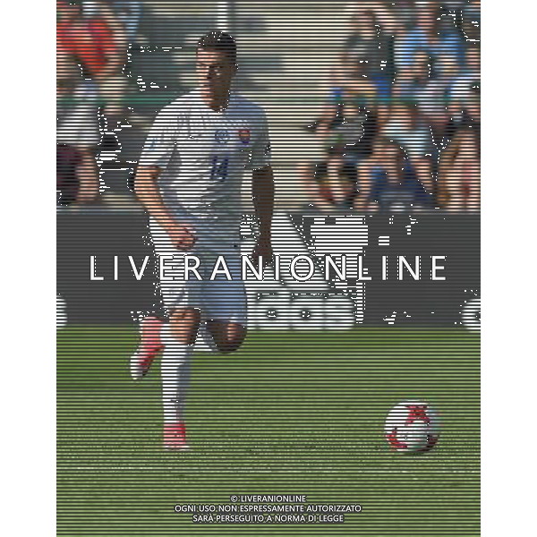 UEFA Campionato Europeo Under 21 Polonia 2017 Gruppo A Kielce (Polonia) - 19.06.2017 Slovacchia-Inghilterra Nella Foto:Robert Mazan /Ph.Vitez-Ag. Aldo Liverani