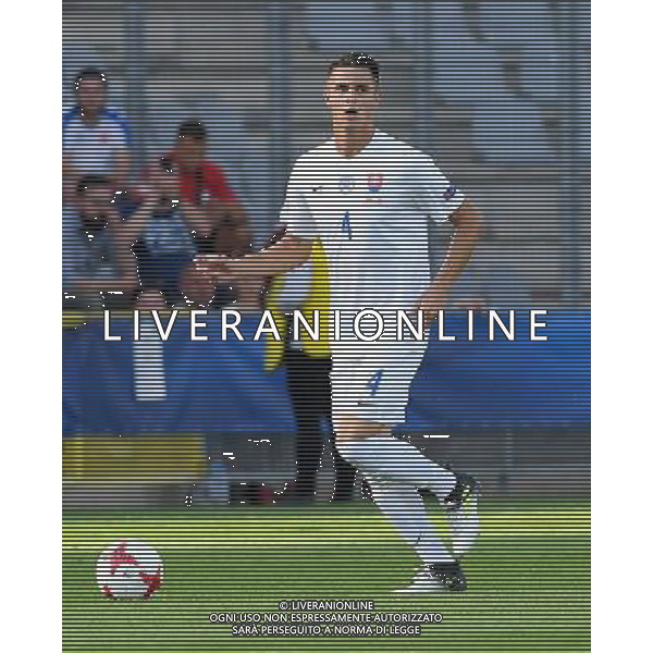 UEFA Campionato Europeo Under 21 Polonia 2017 Gruppo A Kielce (Polonia) - 19.06.2017 Slovacchia-Inghilterra Nella Foto:Martin Valjent /Ph.Vitez-Ag. Aldo Liverani