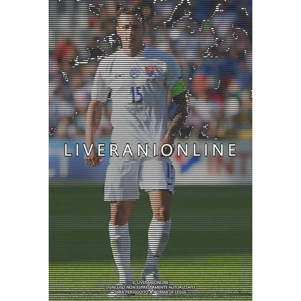 UEFA Campionato Europeo Under 21 Polonia 2017 Gruppo A Kielce (Polonia) - 19.06.2017 Slovacchia-Inghilterra Nella Foto:Adam Zrelak /Ph.Vitez-Ag. Aldo Liverani