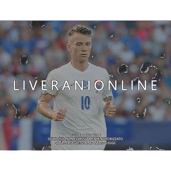 UEFA Campionato Europeo Under 21 Polonia 2017 Gruppo A Kielce (Polonia) - 19.06.2017 Slovacchia-Inghilterra Nella Foto:Albert Rusnak /Ph.Vitez-Ag. Aldo Liverani