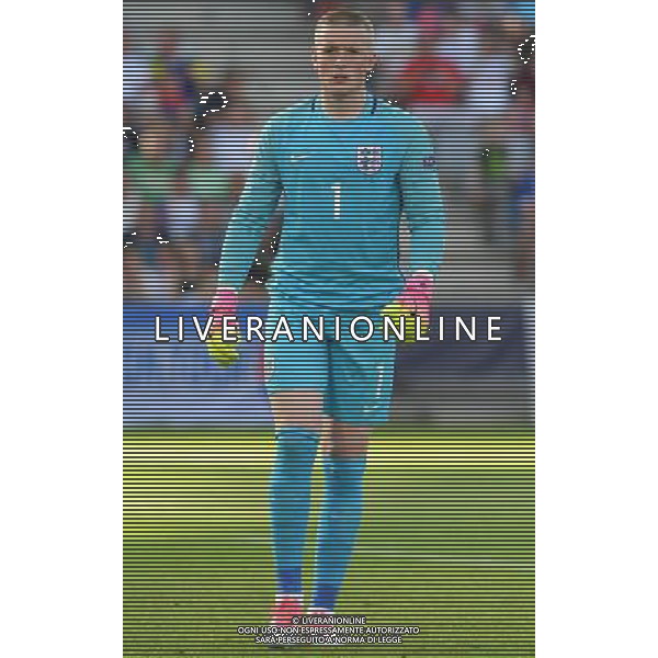 UEFA Campionato Europeo Under 21 Polonia 2017 Gruppo A Kielce (Polonia) - 19.06.2017 Slovacchia-Inghilterra Nella Foto:Jordan Pickford /Ph.Vitez-Ag. Aldo Liverani