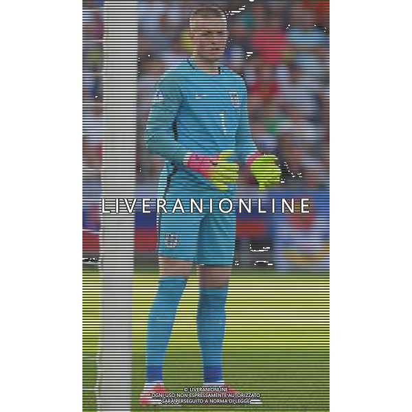 UEFA Campionato Europeo Under 21 Polonia 2017 Gruppo A Kielce (Polonia) - 19.06.2017 Slovacchia-Inghilterra Nella Foto:Jordan Pickford /Ph.Vitez-Ag. Aldo Liverani