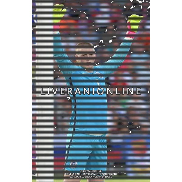 UEFA Campionato Europeo Under 21 Polonia 2017 Gruppo A Kielce (Polonia) - 19.06.2017 Slovacchia-Inghilterra Nella Foto:Jordan Pickford /Ph.Vitez-Ag. Aldo Liverani