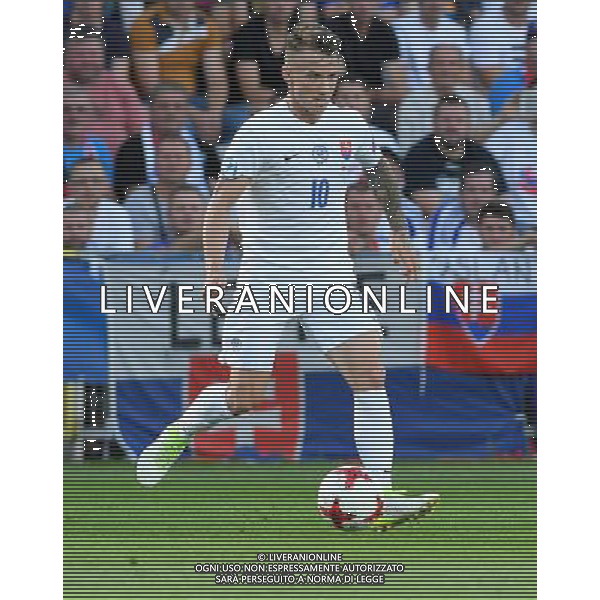 UEFA Campionato Europeo Under 21 Polonia 2017 Gruppo A Kielce (Polonia) - 19.06.2017 Slovacchia-Inghilterra Nella Foto:Albert Rusnak /Ph.Vitez-Ag. Aldo Liverani