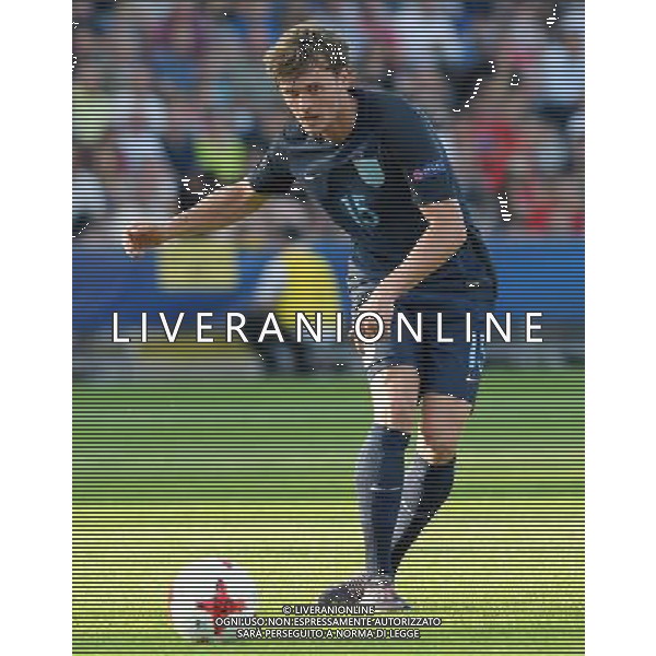 UEFA Campionato Europeo Under 21 Polonia 2017 Gruppo A Kielce (Polonia) - 19.06.2017 Slovacchia-Inghilterra Nella Foto:John Swift /Ph.Vitez-Ag. Aldo Liverani