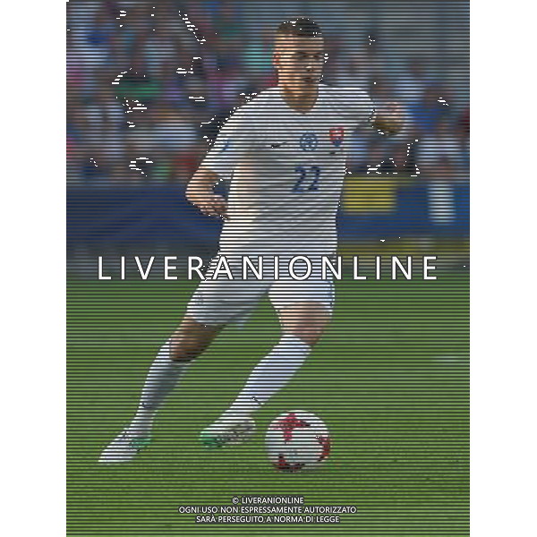 UEFA Campionato Europeo Under 21 Polonia 2017 Gruppo A Kielce (Polonia) - 19.06.2017 Slovacchia-Inghilterra Nella Foto:Laszlo Benes /Ph.Vitez-Ag. Aldo Liverani