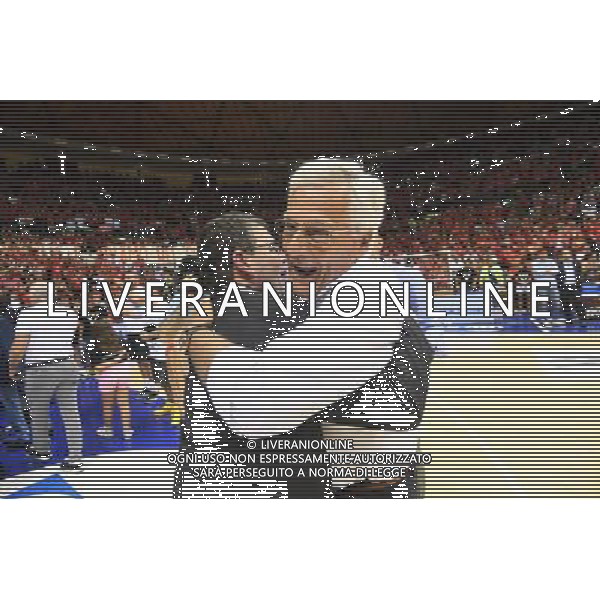 TRIESTE-VIRTUS SEGAFREDO BOLOGNA 19-06-2017 FINALE PLAY OFF PER LA CONQUISTA DELLA SERIE A 1 NELLA FOTO I DIRIGENTI DELLA VIRTUS SEGAFREDO ESULTANO PER LA PROMOZIONE IN SERIE A 1 FOTO OPTIMA-AG ALDO LIVERANI SAS